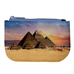 Ancient Archeology Architecture Large Coin Purse by Modern2018