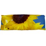 Sunflower Floral Yellow Blue Sky Flowers Photography Body Pillow Case Dakimakura (Two Sides) Front