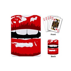 Sexy Lips Playing Cards (mini)  by StarvingArtisan