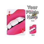 Smile Playing Cards 54 (Mini)  Front - Heart2