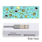 Space Pattern Memory Card Reader (Stick)  Front