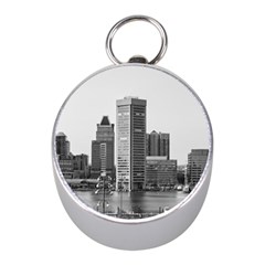 Architecture City Skyscraper Mini Silver Compasses by Simbadda