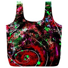 Bloody Coffee 6 Full Print Recycle Bags (l)  by bestdesignintheworld