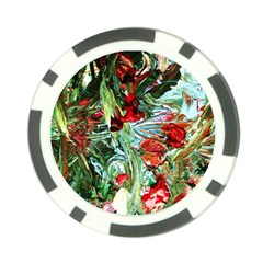 Eden Garden 10 Poker Chip Card Guard by bestdesignintheworld