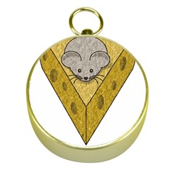 Cheese Rat Mouse Mice Food Cheesy Gold Compasses by Simbadda