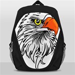 Animal Bird Cartoon Comic Eagle Backpack Bag Front