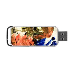 Pagoda And Calligraphy Portable Usb Flash (one Side) by bestdesignintheworld