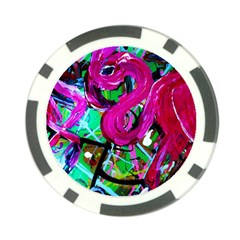 Flamingo   Child Of Dawn 2 Poker Chip Card Guard by bestdesignintheworld