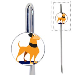 Stub Illustration Cute Animal Dog Book Mark by Nexatart