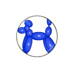 Poodle Dog Balloon Animal Clown Hat Clip Ball Marker (4 pack) Front