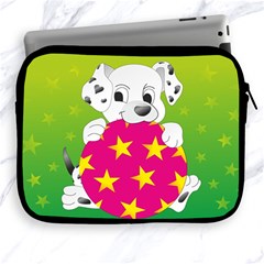 Dalmatians Dog Puppy Animal Pet Apple Ipad 2/3/4 Zipper Cases by Nexatart