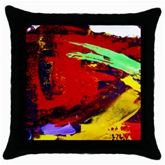 Balboa   Island On A Sand 19 Throw Pillow Case (black) by bestdesignintheworld