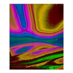 Colorful Waves Shower Curtain 60  X 72  (medium)  by LoolyElzayat