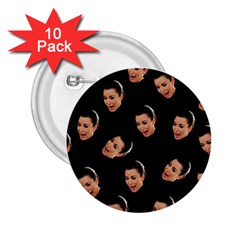 Crying Kim Kardashian 2 25  Buttons (10 Pack)  by Valentinaart