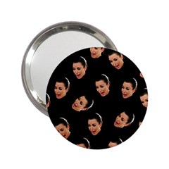 Crying Kim Kardashian 2 25  Handbag Mirrors by Valentinaart