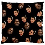 Crying Kim Kardashian Standard Flano Cushion Case (Two Sides) Back