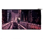 Texture Abstract Background City Pencil Cases Back