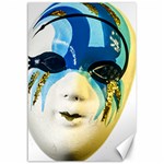 Porcelain Mask Minature Mask Canvas 12  x 18   11.88 x17.36  Canvas - 1