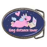 Long distance lover - Cute Unicorn Belt Buckles Front