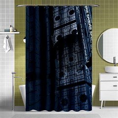 Graphic Design Background Shower Curtain 48  X 72  (small)  by Sapixe