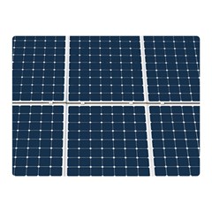 Solar Power Panel Double Sided Flano Blanket (mini)  by FunnyCow