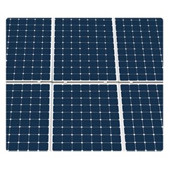 Solar Power Panel Double Sided Flano Blanket (small)  by FunnyCow