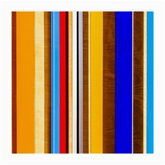 Colorful Stripes Medium Glasses Cloth (2-side) by FunnyCow