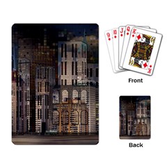 Architecture City Home Window Playing Card by Nexatart