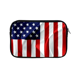 American Usa Flag Vertical Apple Macbook Pro 13  Zipper Case by FunnyCow