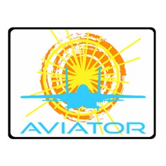 Aviator Fleece Blanket (small) by FunnyCow