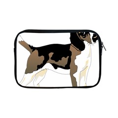 Black White Dog Beagle Pet Animal Apple Ipad Mini Zipper Cases by Sapixe