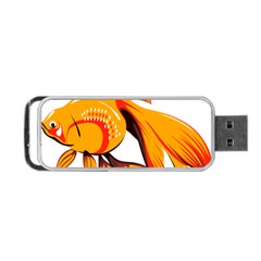 Goldfish Fish Tank Water Tropical Portable Usb Flash (one Side) by Sapixe