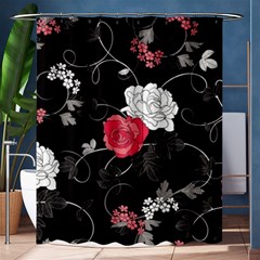 Elegant Pink Roses Shower Curtain 60  X 72  (medium)  by flipstylezfashionsLLC