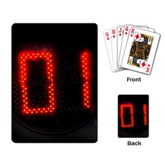 The Time Is Now Playing Card by FunnyCow