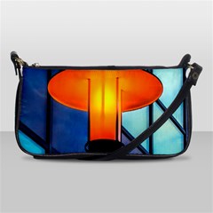 Orange Light Shoulder Clutch Bags by FunnyCow