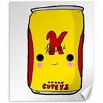 Kawaii cute Tennants Lager Can Canvas 8  x 10  8.15 x9.66  Canvas - 1