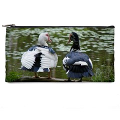 Muscovy Ducks At The Pond Pencil Cases by IIPhotographyAndDesigns