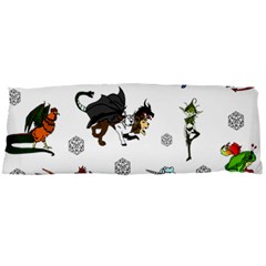 Dundgeon And Dragons Dice And Creatures Body Pillow Case Dakimakura (two Sides) by IIPhotographyAndDesigns