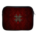 Decorative Celtic Knot On Dark Vintage Background Apple iPad 2/3/4 Zipper Cases Front