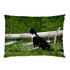 Farm Cat Pillow Case (two Sides) by IIPhotographyAndDesigns