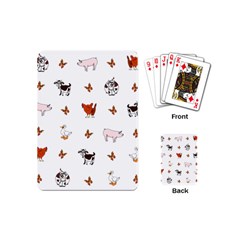 Farm Animals Playing Cards (mini)  by IIPhotographyAndDesigns