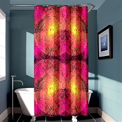 New Wild Color Blast Purple And Pink Explosion Created By Flipstylez Designs Shower Curtain 36  X 72  (stall)  by flipstylezfashionsLLC