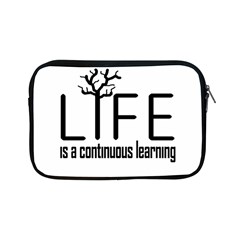 Life And Learn Concept Design Apple Ipad Mini Zipper Cases by dflcprints