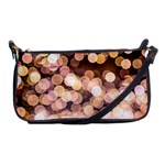 Warm Color Brown Light Pattern Shoulder Clutch Bags Front