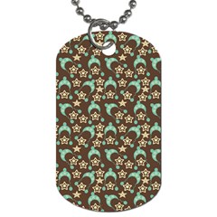 Brown With Blue Hats Dog Tag (two Sides) by snowwhitegirl