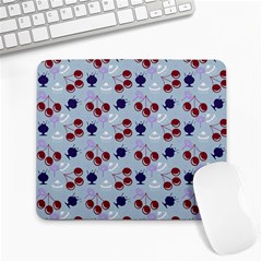 Sky Cherry Large Mousepads by snowwhitegirl