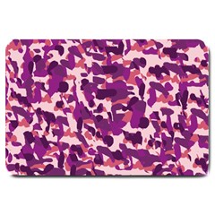 Pink Camo Large Doormat  by snowwhitegirl