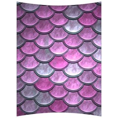 Pink Mermaid Scale Back Support Cushion by snowwhitegirl