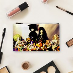 Old Halloween Photo Cosmetic Bag (small) by snowwhitegirl