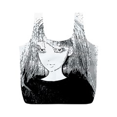 Girl Full Print Recycle Bag (m) by snowwhitegirl